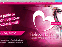 Tablet Screenshot of belezadobem.com